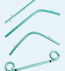 Biliary drainage stent (plastic)