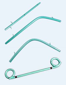 Biliary drainage stent (plastic)