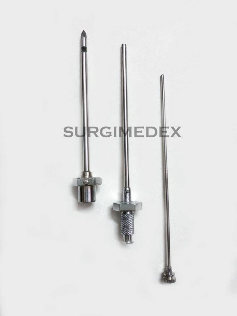 Abrams Pleural Biopsy Needle Reusable 8G x 3 1/2" Surgimedex.in