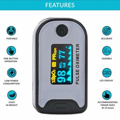 pulse oxi meter features india