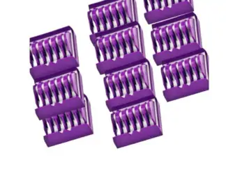PROLOCK Purple Polymer Ligation Clips LARGE SIZE (1 Box of 14 cartridges/84 clips) Sterile NEW CE certified (HEMOLOK Substitute)